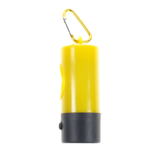 Zasobnik na psie odchody, lampka LED żółty V9634-08 (2)