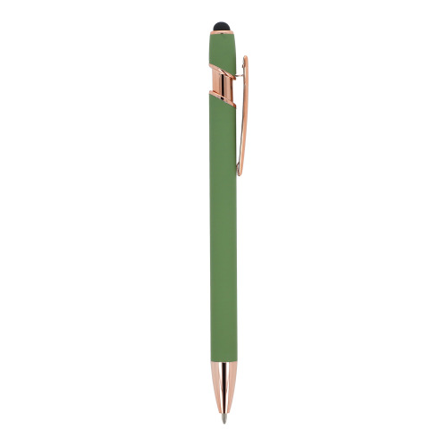 Ballpen Paris Deluxe Metal Rubberised Oliwkowa zieleń LT87783-N0043 (3)