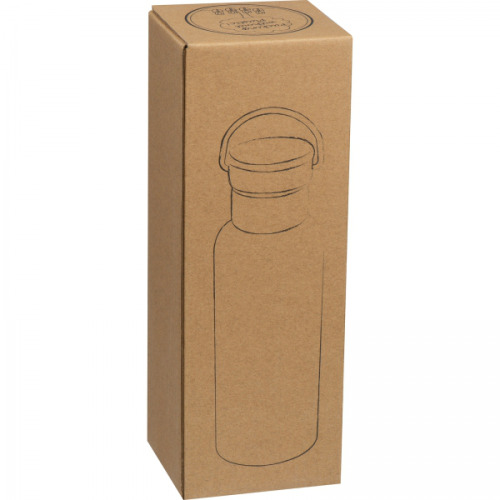 Butelka termiczna stalowa 500 ml EDOARDO Czarny 6098303 (2)