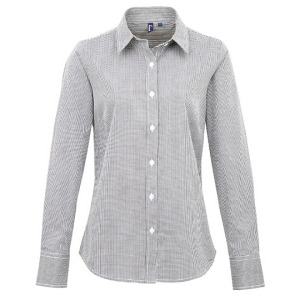 Koszula Damska Slim Fit Popelina Bawełniana