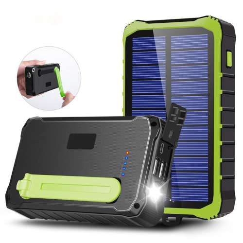 Powerbank solarny 10,000 mAh z dynamem na korbkę Denver Czarny EG059003 