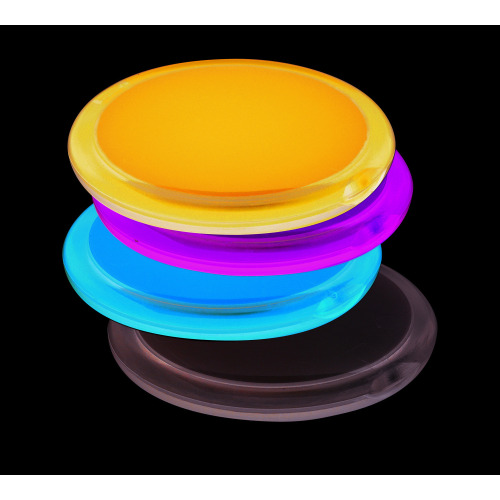 Okrągłe podwójne lusterko Przezroczysty niebieski IT3054-23 (1)