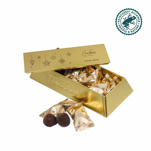 Bombonierka Puszka Złota Sztaba Wielokolorowy S0196/XM 