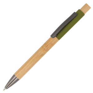Pióro kulkowe Madrid bamboo Oliwkowa zieleń