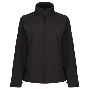 Kurtka Softshell Damska Slim Wodoodporna - Navy & Navy