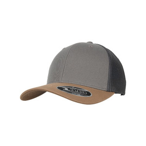 Czapka truckerka - Earth Tones & Indian Tan & Gunmetal