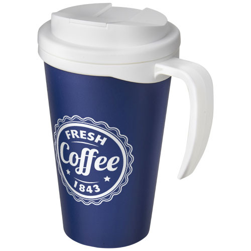 Americano® Grande 350 ml mug with spill-proof lid Niebieski 21042109 (1)