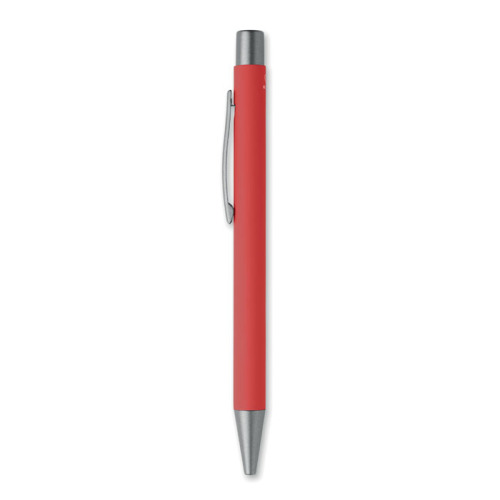 Aluminiowy długopis z rec. Czerwony MO3222-05 (1)
