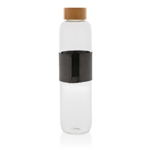 Szklana butelka 750 ml w pokrowcu Neutralny P436.770 (2)