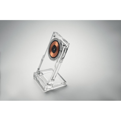 Ładowarka bezprzew. akryl 15W Przezroczysty MO2611-22 (3)