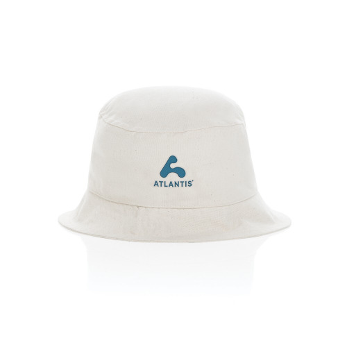 Kapelusz AWARE™, niebarwione płótno z recyklingu Biały P453.080 (3)