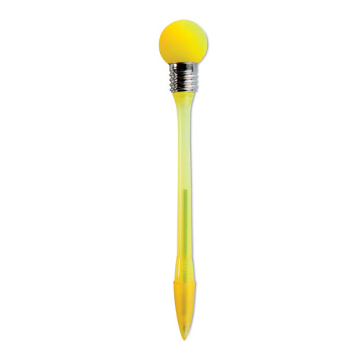 Długopis z lampką żółty KC6777-08 (1)