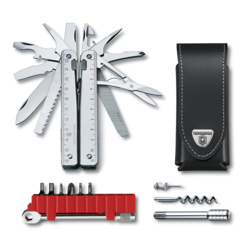 NARZĘDZIE SWISS TOOL X PLUS RATCHET - 39 narzędzi Victorinox Szary 30339L07 