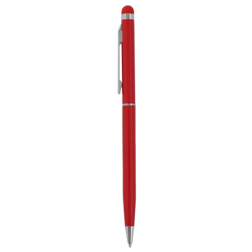Zestaw upominkowy, notatnik A5 (kartki w linie), długopis czerwony V2717-05 (4)