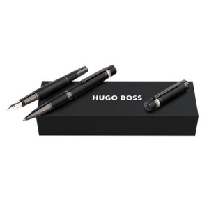 Zestaw upominkowy Hugo Boss długopis i pióro wieczne HSF5212A + HSF5214A
