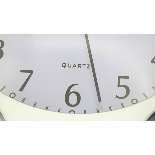 Zegar ścienny, stacja pogodowa Czerwony V3251-05 (2)