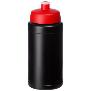 Bidon Baseline® Plus o pojemności 500 ml z wieczkiem sportowym Czarny