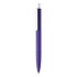 Długopis X3 z przyjemnym w dotyku wykończeniem fioletowy V1999-13  thumbnail