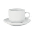 Filiżanka ze spodkiem Biały MO9132-06  thumbnail
