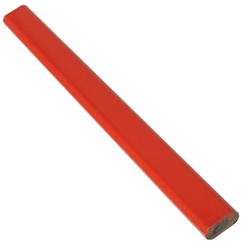 Ołówek stolarski, nienaostrzony czerwony V9711-05 