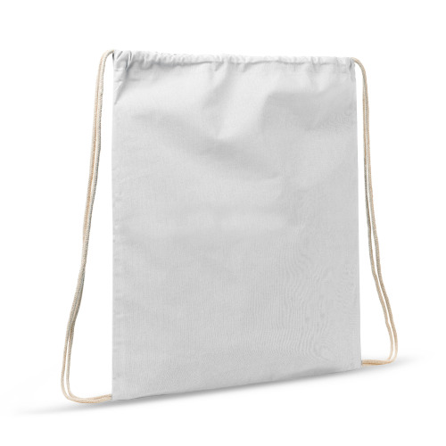 Worek plecak bawełniany OEKO-TEX® 35x45cm Biały LT95205-N0001 