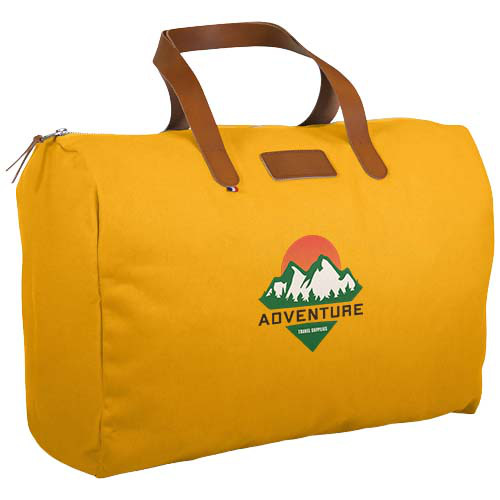 Torba podróżna Citizen Green Rondeau z bawełny organicznej Żółty 1PZ04711 (1)