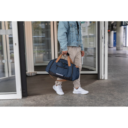 Torba sportowa, podróżna AWARE™ RPET Urban Niebieski P707.095 (9)