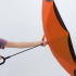 Parasol manualny odwrócony ø120 cm OLIVIA Pomarańczowy 4047610 (5) thumbnail