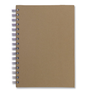 Notes spiralny A5 Naturalny
