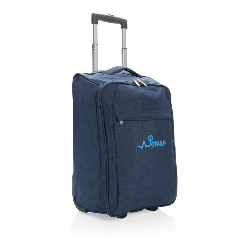 Walizka, składana torba podróżna na kółkach niebieski P787.025 (5)