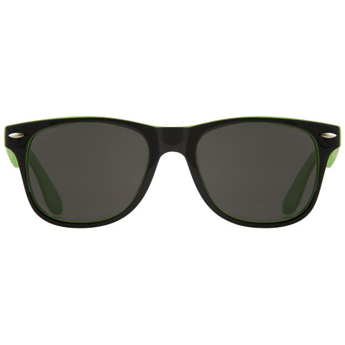 Okulary przeciwsłoneczne Sun Ray z dwoma kolorowymi wstawkami Limonka 10050003 (2)