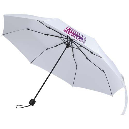 Aaron składany parasol ręczny 23 cale Biały 13015801 (1)