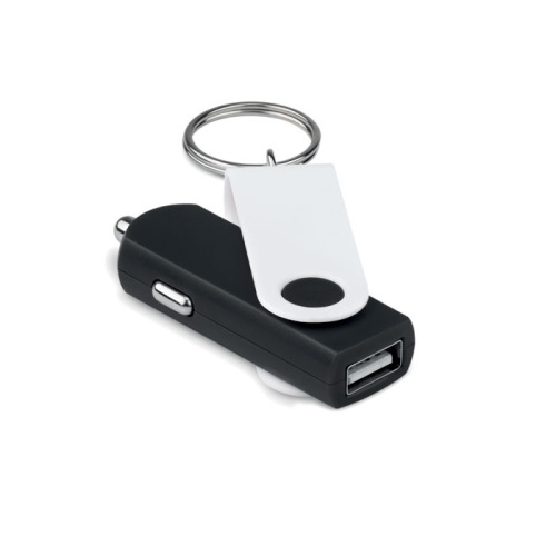 Ładowarka samochodowa USB Czarny MO8843-03 