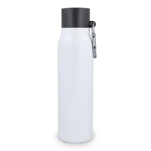 Butelka z matowym wykończeniem, butelka termiczna 600 ml Biały LT98696-N0001 (3)