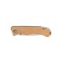 Drewniany nóż składany, scyzoryk brązowy P414.059 (3) thumbnail