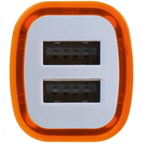Ładowarka samochodowa USB FRUIT pomarańczowy 092810 (2)