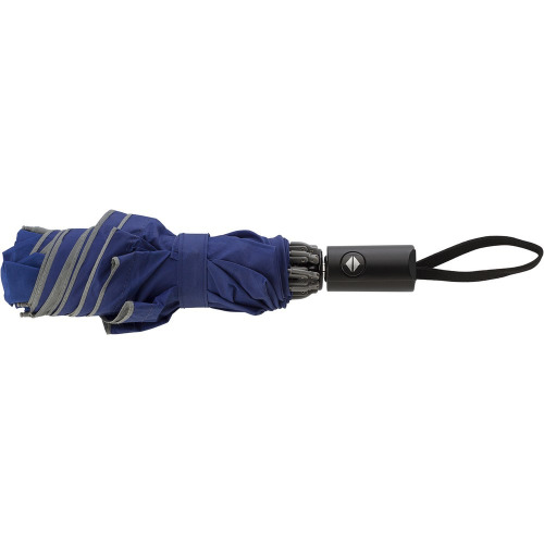 Odwracalny, składany parasol automatyczny niebieski V0668-11 (7)