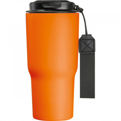 Kubek termiczny 550 ml ze stali z recyklingu DANA Pomarańczowy 8523910 (4)