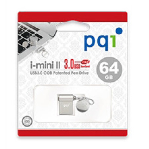 PQI NewGen i-mini II USB 3.0 Srebrny / grafitowy EG 793077 8GB (2)