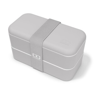 Lunchbox Bento Original MONBENTO, Grey Coton Grey Coton