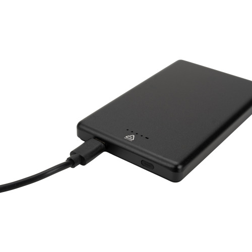 Power bank 5000 mAh z ładowarką indukcyjną Magsafe DONETSK Czarny 395803 (4)