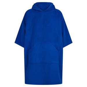 Recznikowe poncho z kapturem
