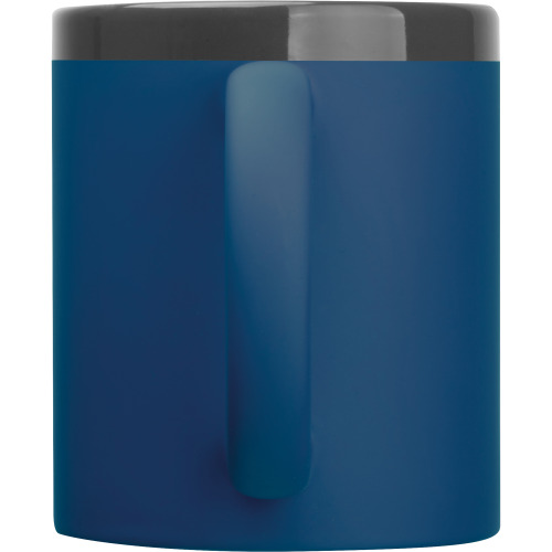 Kubek ceramiczny soft touch 300 ml RONALD Granatowy 8549744 (8)