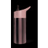 Metalowa butelka, ze słomką srebrny mat MO7841-16 (2) thumbnail