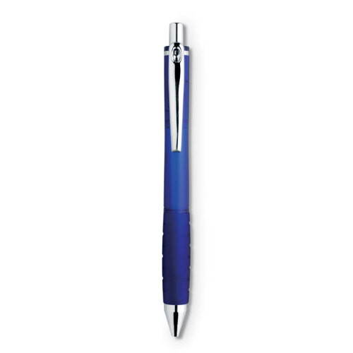 Przyciskany długopis przezroczysty niebieski IT3363-23 