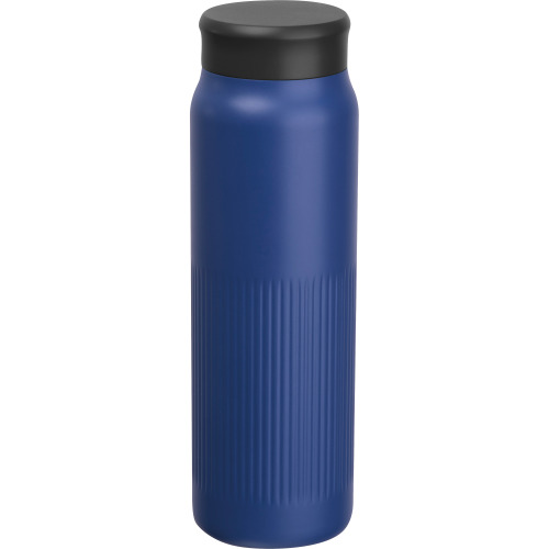 Butelka termiczna stalowa z recyklingu 700 ml TAZIO Granatowy 8565144 (4)