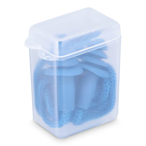 Zatyczki do uszu z TPE na sznurku, zgodne z normą EN 352-2, 32 dB Niebieski LT90505-N0011 (8)