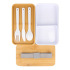 Lunchbox Bento R-PP & Bamboo Biały LT90455-N0001 (4) thumbnail