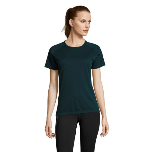 SPORTY Damski T-Shirt 140g Błękit Naftowy S01159-PB-L 