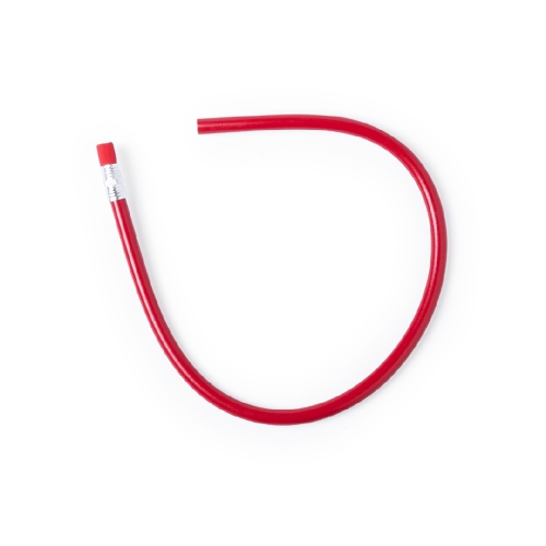 Elastyczny ołówek, gumka czerwony V7631-05 
